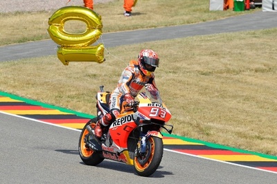 マルケスがドイツGP制覇、ザクセンリンクで「10連勝」