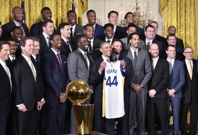 ウォリアーズがホワイトハウスの招待に応じることを期待、NBAコミッショナー