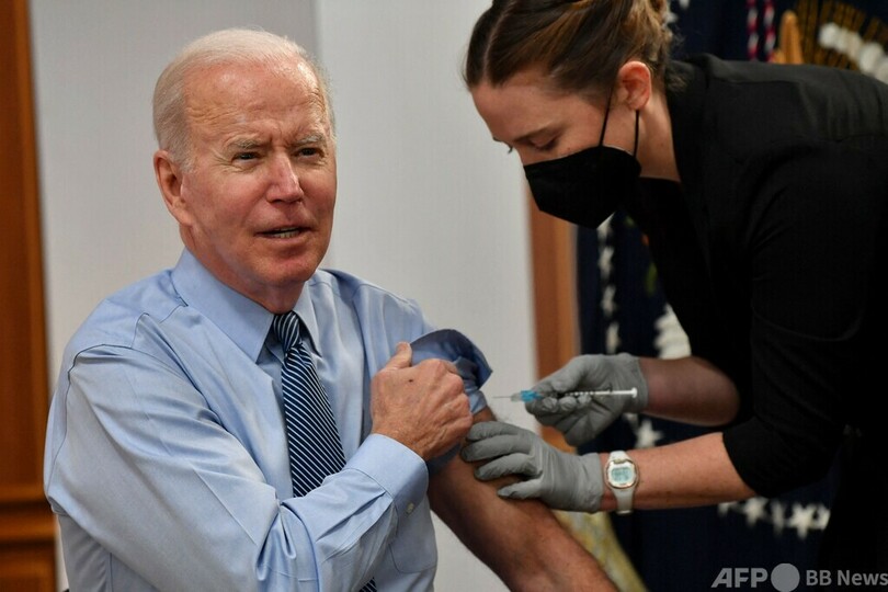 米大統領、ワクチン4回目接種 「もはやコロナに生活支配されず」