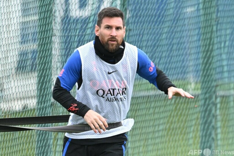 PSG合流のメッシ、6日のフランス杯は欠場