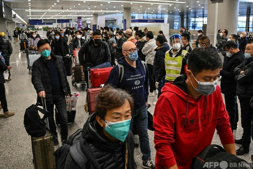 中国、日韓向け短期ビザ発給停止 コロナ水際対策に対抗か