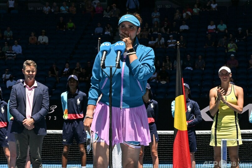 ステファニ/マトス組が混合複V ミルザはGSに涙の別れ 全豪OP