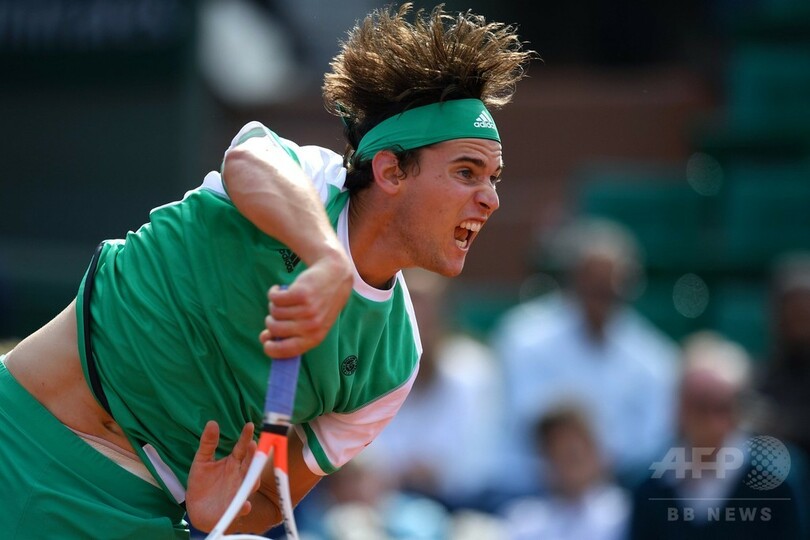 ティエムが2年連続8強、準決勝懸けジョコビッチと激突へ 全仏OP