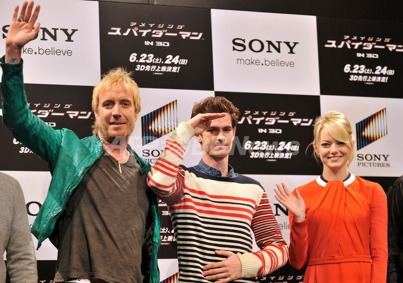 映画『アメイジング・スパイダーマン』、都内でワールドプレミア