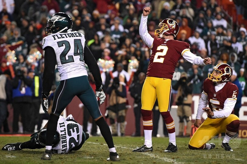 レッドスキンズ勝利、敗れたイーグルスはPO進出に暗雲