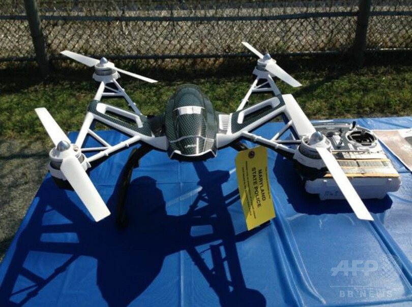 ドローンで刑務所に麻薬やDVD、2人を拘束 米メリーランド州