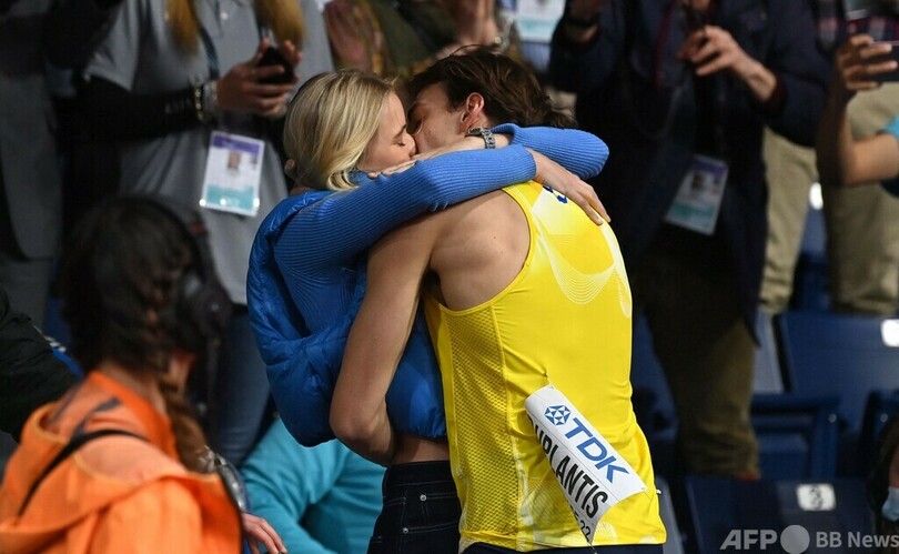 デュプランティスが男子棒高跳び6m20の世界新 世界室内陸上