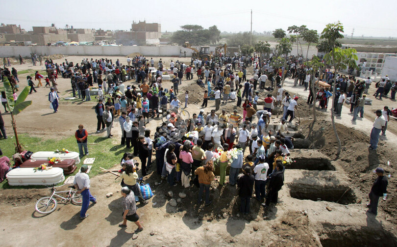 大地震の死者数は500人以上、ペルー大統領