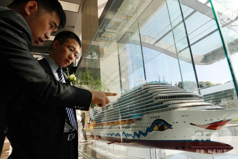 中国初の国産大型クルーズ船、上海で建造を開始