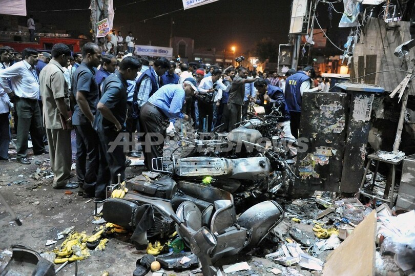 インド南部で爆弾攻撃、20人死亡 80人以上けが