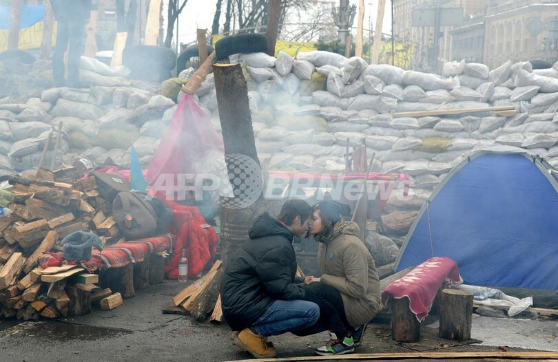 ウクライナ野党指導者ら、大統領との初対話に失望