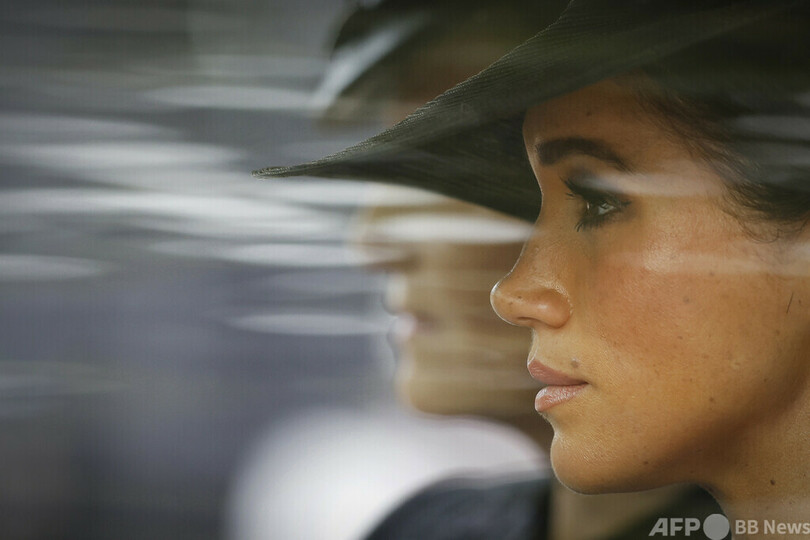 メーガン妃、王室在籍時に殺害予告 英警察幹部が明かす