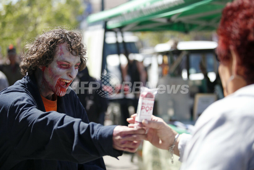 米サンフランシスコにゾンビ現る、iPhone向けゾンビゲーム発売にあわせ