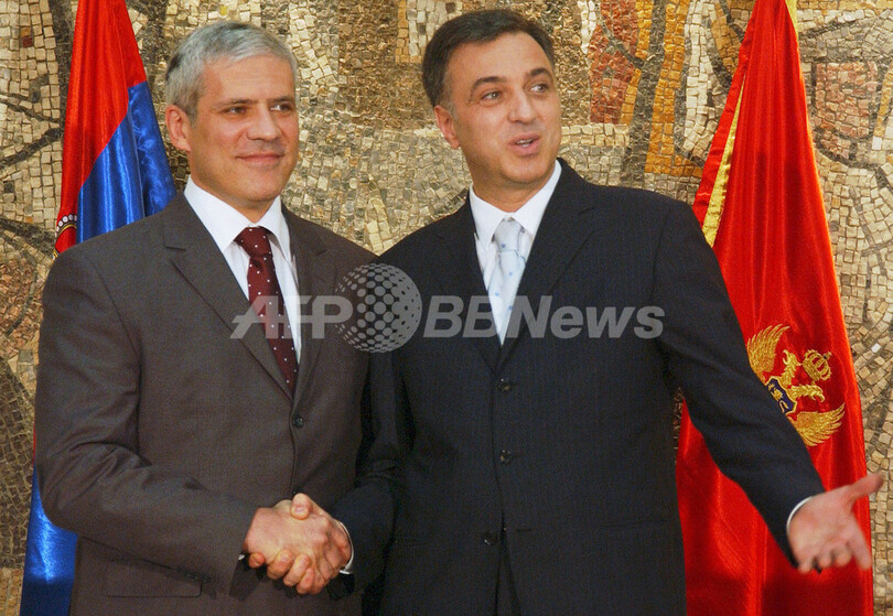 セルビア首相、モンテネグロを公式訪問 - セルビア・モンテネグロ