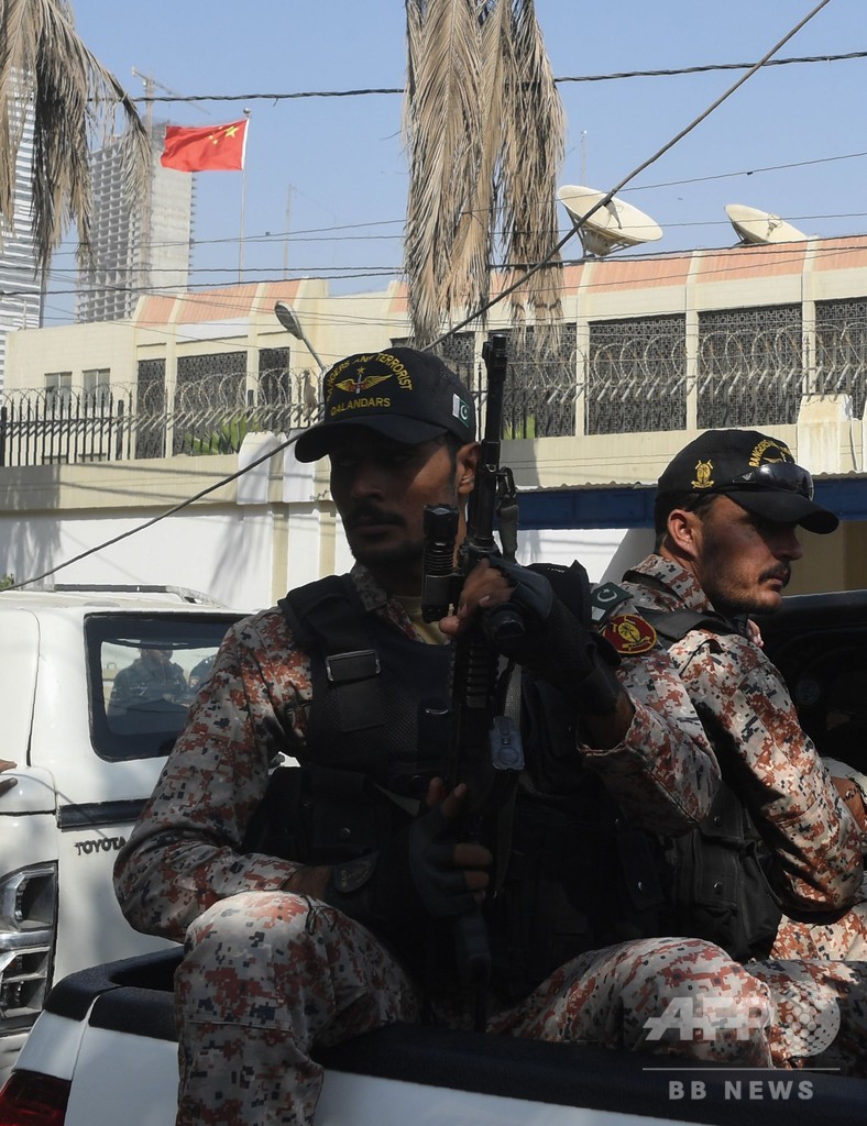 パキスタンの中国公館で襲撃、4人死亡 反中勢力が犯行声明