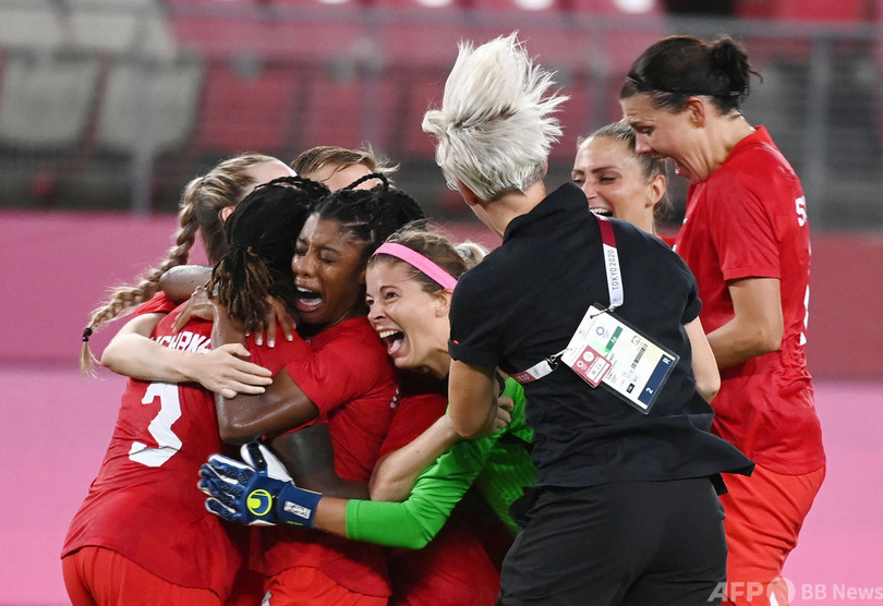 米国が20年ぶりにカナダに敗れ準決勝敗退 東京五輪サッカー女子