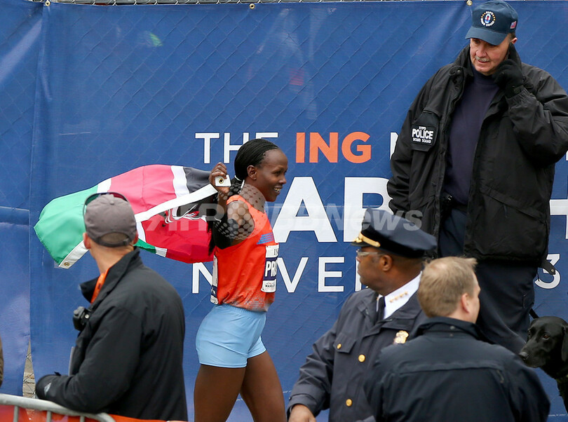 ジェプトゥーが女子の部で優勝、NYマラソン