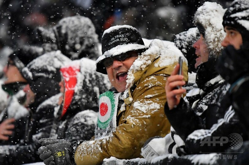 ユーベは降雪で試合延期に、ミランは敵地ローマ戦6年ぶり勝利