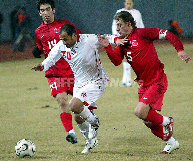 ＜サッカー 親善試合＞トルコ グルジアに惜敗 - グルジア