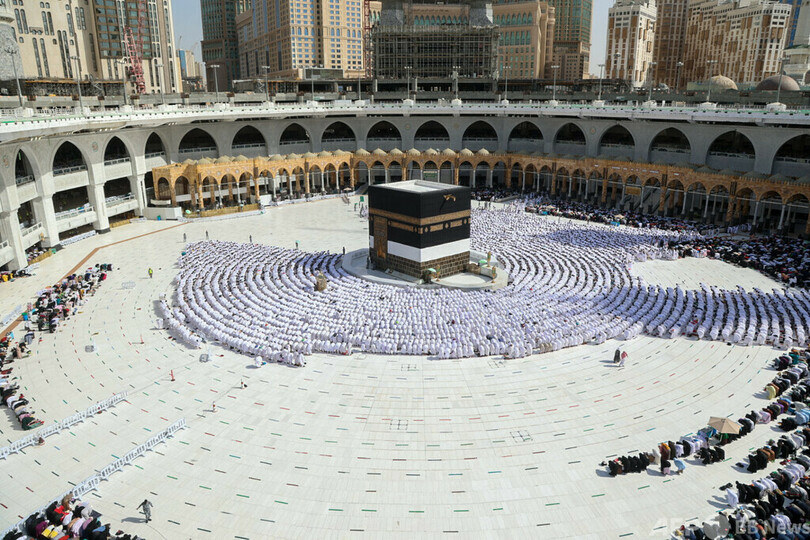 イスラム教の大巡礼、今年は100万人参加