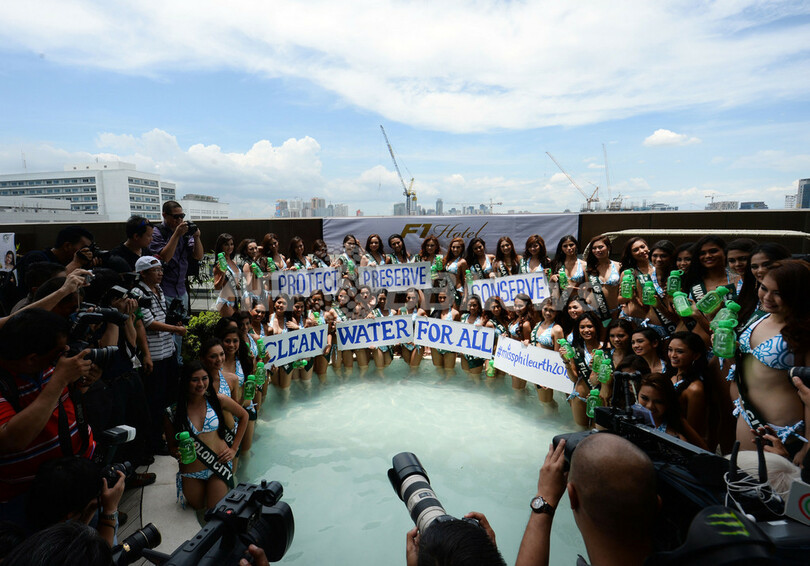 環境版「ミス・フィリピン」出場者が一堂に、アースデイ