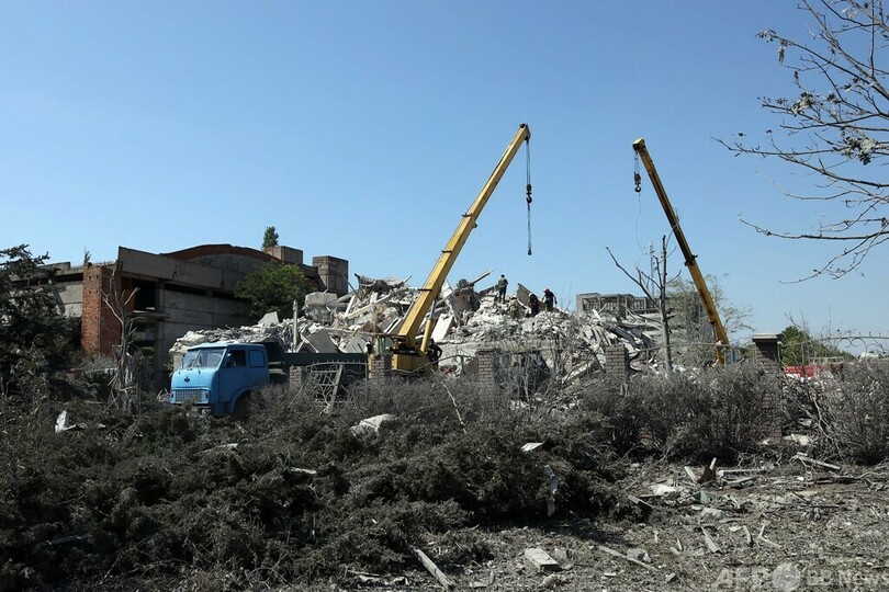 ロシアの「意図的なテロ行為」 ゼレンスキー氏、オデーサ攻撃を非難