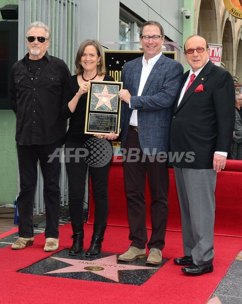 米歌手J・ジョプリン、死後40年以上を経てハリウッド殿堂入り