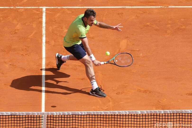 ワウリンカの復帰戦は黒星、13か月ぶりツアー出場