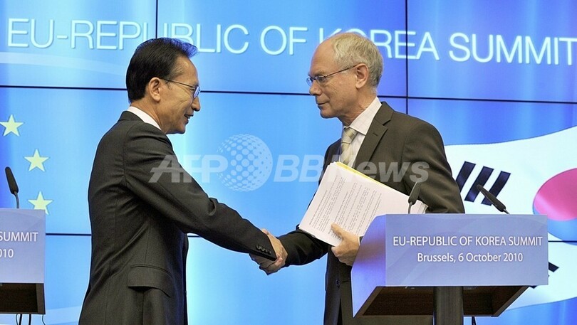 EUと韓国がFTA締結、アジアで初