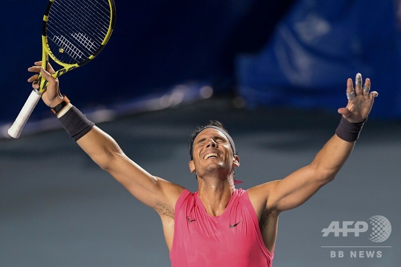ナダル快勝で今季初タイトル、3度目のメキシコOP優勝