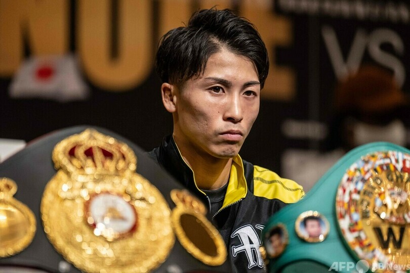 井上尚弥、4団体統一へ意気込み バトラーと記者会見