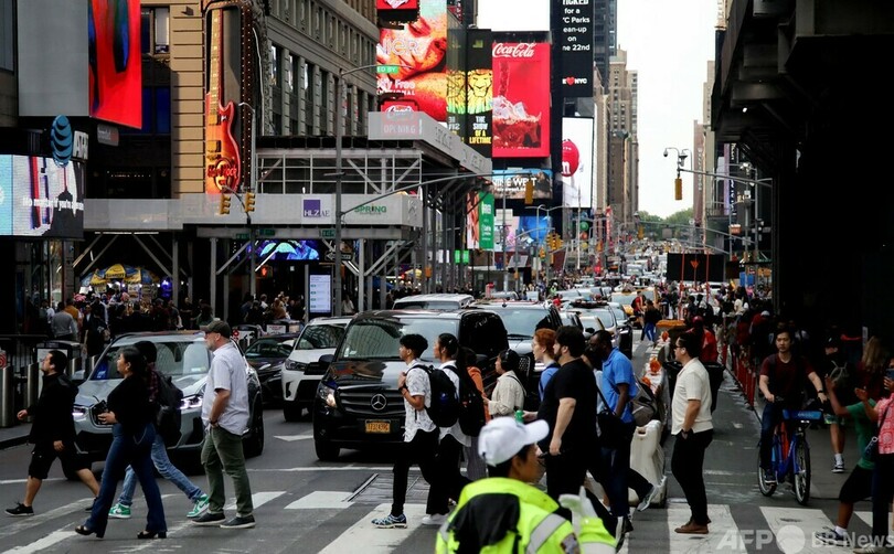 「移住先は他の都市に」 米NY市、メキシコ国境でチラシ配布