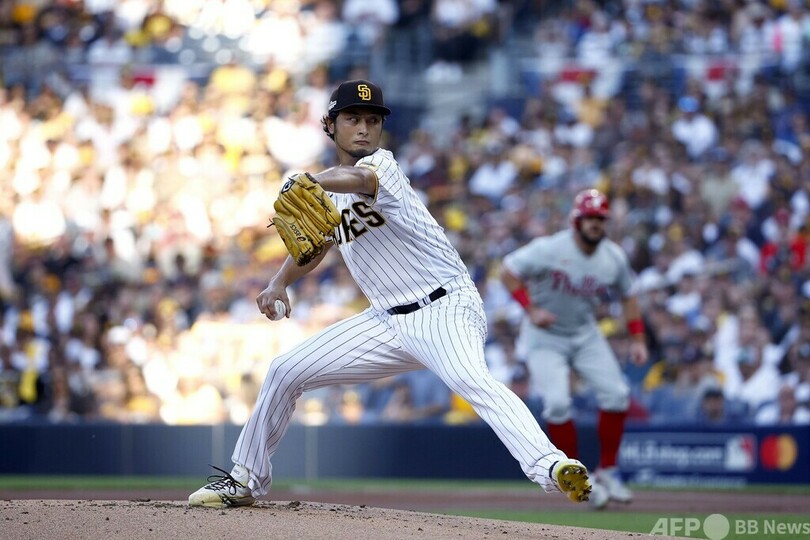 ダルビッシュはソロ2被弾、フィリーズがパドレスに先勝 優勝決定S