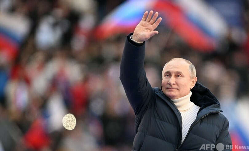 ロシア大統領の支持率83% ウクライナ侵攻後に上昇