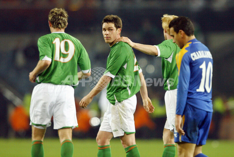 ＜サッカー 欧州選手権2008・予選＞アイルランド キプロスと引き分けグループ3位以下が確定