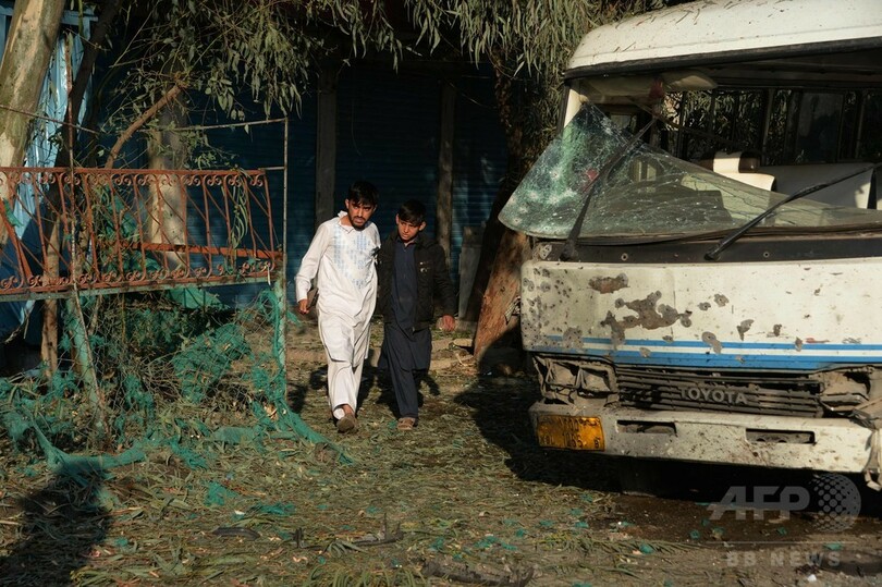 アフガン東部で自爆攻撃、8人死亡15人負傷 ISが犯行声明