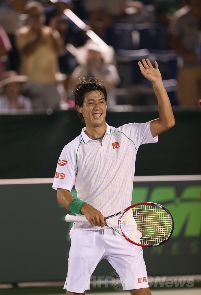 錦織が上位シード下し4回戦進出、ソニー・オープン