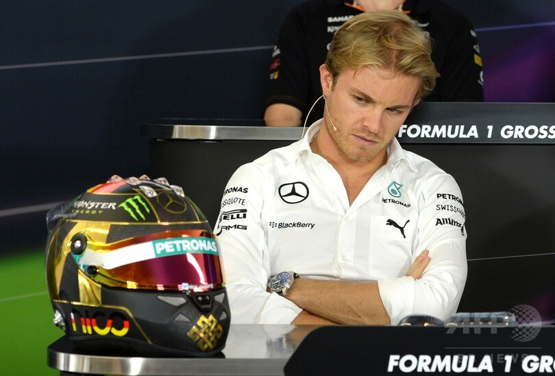 ロズベルグ、FIFAに指摘されW杯優勝記念ヘルメットを修正