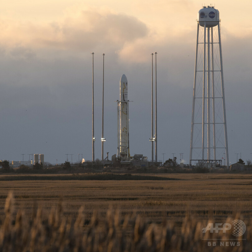 突然の航空機出現、ISS補給機の打ち上げ中止に　米バージニア州