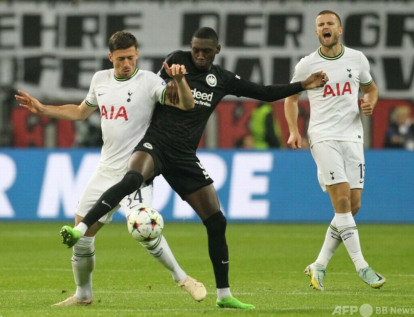 トッテナムとフランクフルトは無得点ドロー 欧州CL