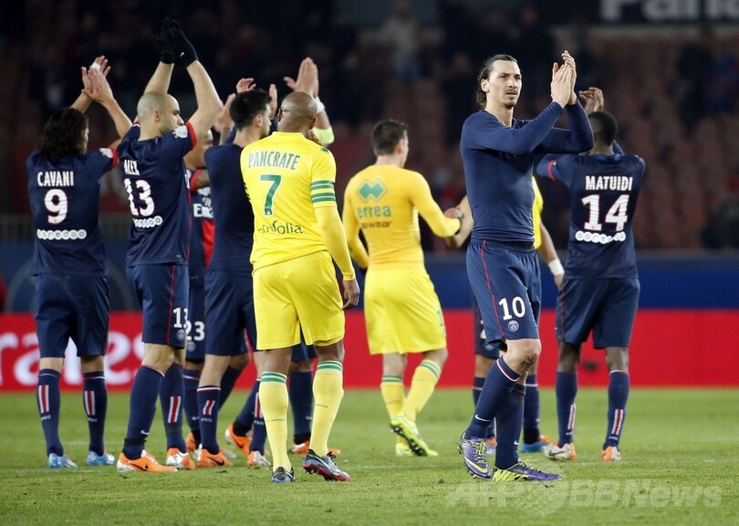 PSG、ナントに5発大勝