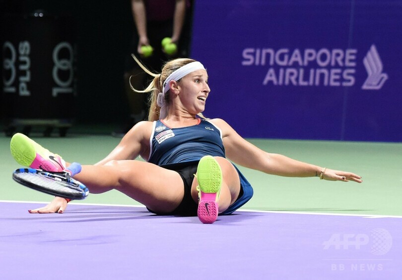 チブルコバが女王ケルバーを下して優勝、土壇場から見事な復活劇 WTAツアー選手権