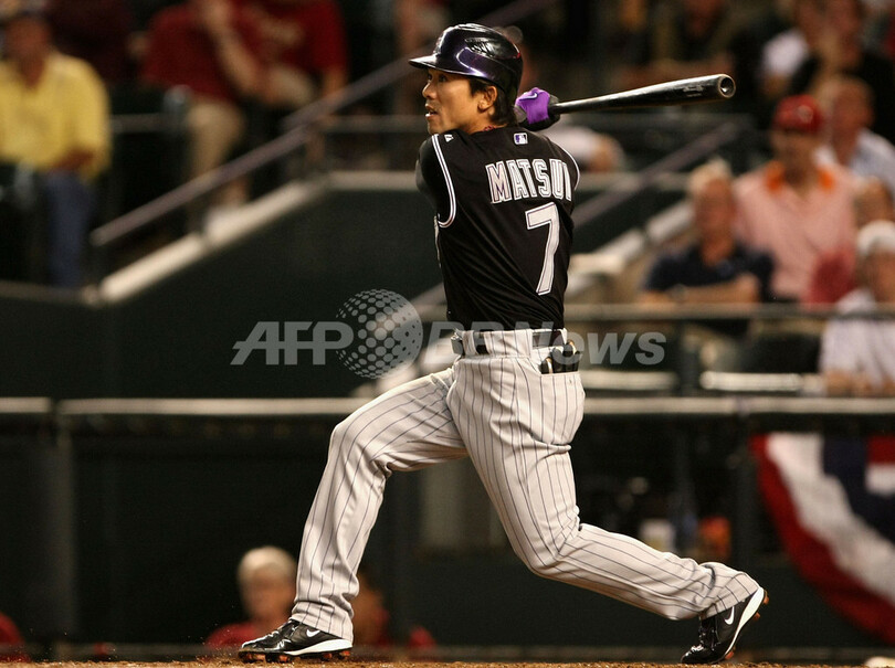 松井稼頭央 ダイヤモンドバックスとの初戦で1安打1打点を記録