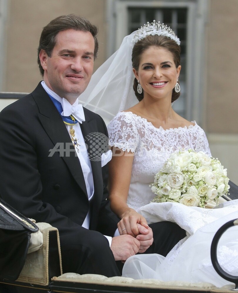 スウェーデンのマデレーン王女が結婚 写真7枚 国際ニュース Afpbb News