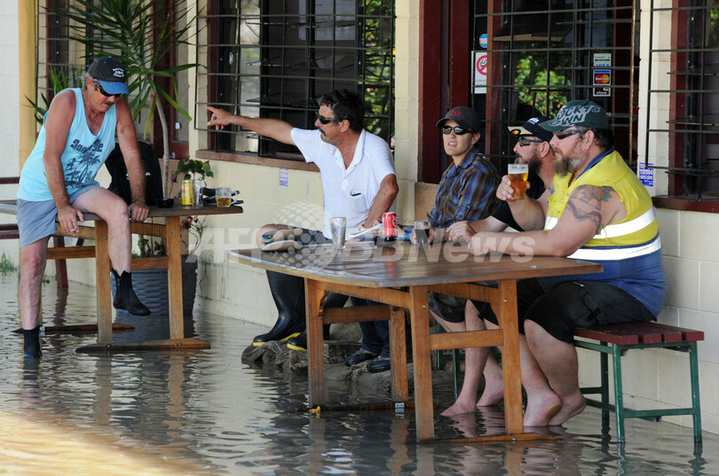 豪州の大洪水、水没面積はドイツ・フランスの合計面積より広大