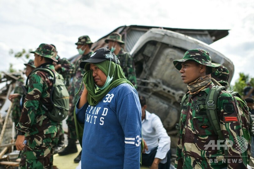 スラウェシ島地震・津波、遺体の腐敗で衛生上の懸念 死者は1571人に