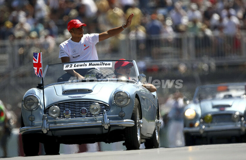 カナダGP決勝を控えドライバーズパレードが開催される