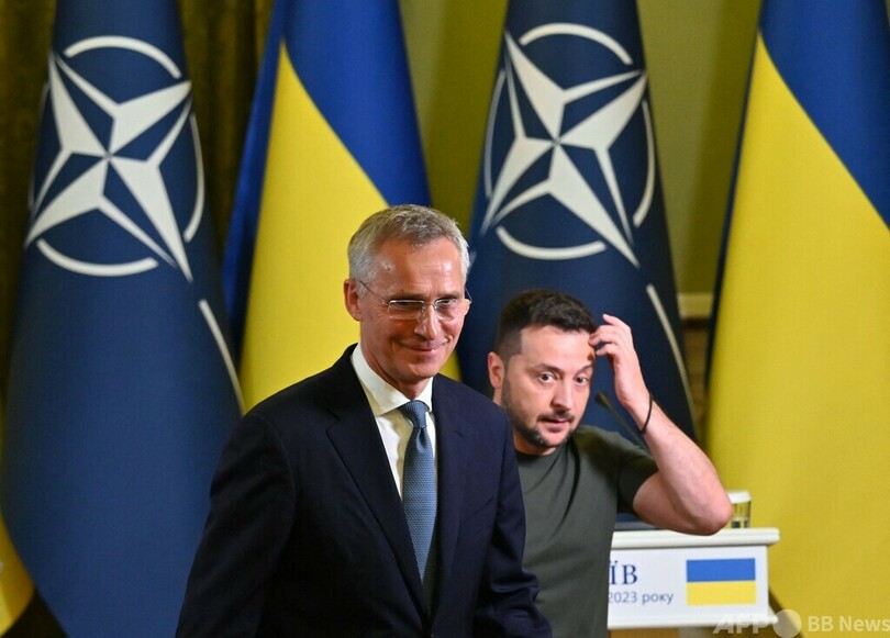 ウクライナのNATO加盟は「時間の問題」 ゼレンスキー氏