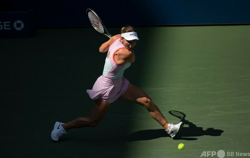 ハレプが全米OP初戦敗退 世界124位スニグルに敗れる