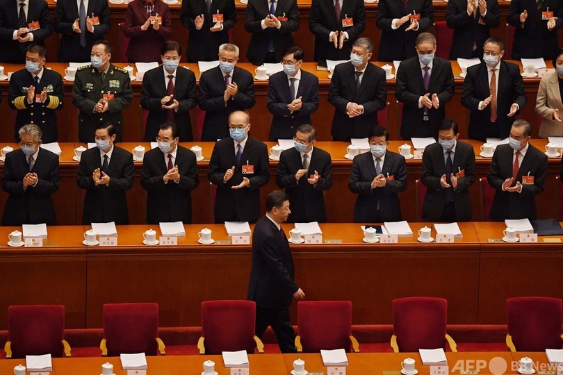 中国の21年成長目標「6％以上」 全人代開幕